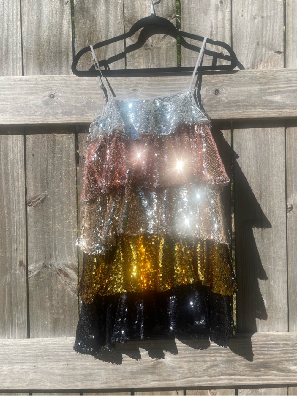 Buddy Love Brand New with tags Multi-Color Sequin Mini Dress Sz XS